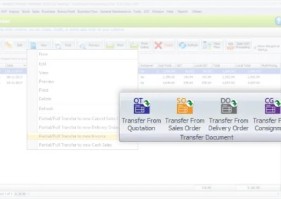 Transfer of Documents in Either Way