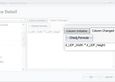 Use of Formula Editor