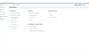 UBS Payroll data management interface